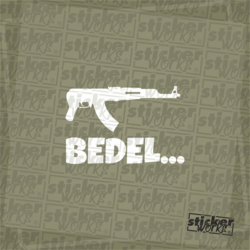 Bedel Sticker