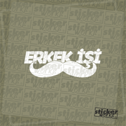 Erkek İşi Sticker