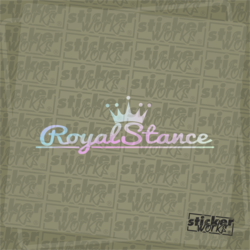 Ön Cam Royal Stance Hologram Sticker