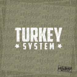 Turkey System Sticker