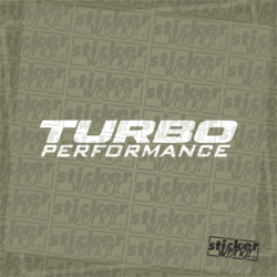 Turbo Performance Sticker