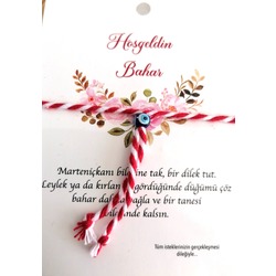 Marteniçka Bileklik Nazar  Boncuklu