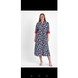 Poplin elbise 
