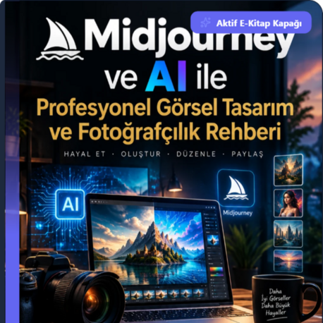 Midjourney ve AI ile Profesyonel Görsel Tasarım ve Fotoğrafçılık Rehberi