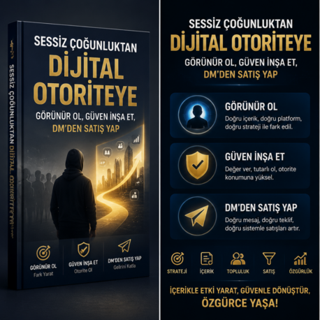 Sessiz Çoğunluktan Dijital Otoriteye: Görünür Ol, Güven İnşa Et, DM'den Satış Yap