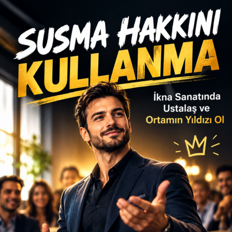 Susma Hakkını Kullanma: İkna Sanatında Ustalaş ve Ortamın Yıldızı Ol
