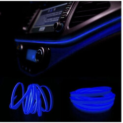 Araç Içi Torpido Ledi - Ip Led - Neon Led - Şerit Led / Mavi