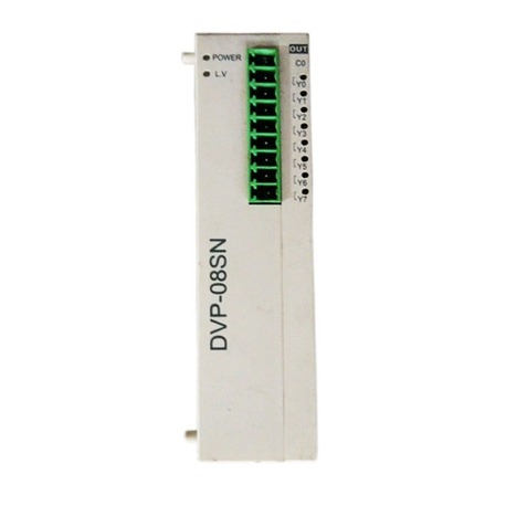 Delta DVP08SN11R ,Çıkış 8-Röle Plc Ek Dijital Modül