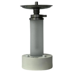 Elenor Nargile N-08 Lazer Işıklı Çelik Nargile Takımı Beyaz