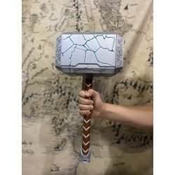 Thor cracked mjolnir ışıklı