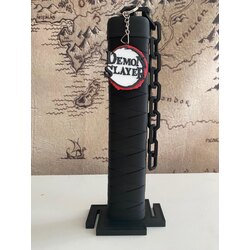 İchigo katlanabilir katana + Hollow anahtarlık
