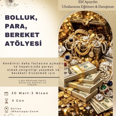 Bolluk, Bereket ,Para Atölyesi 