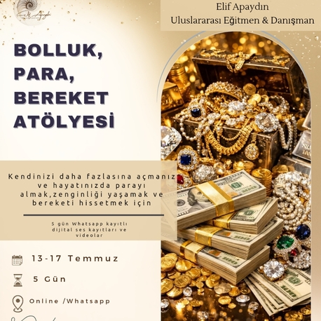 Bolluk, Para, Bereket Atölyesi