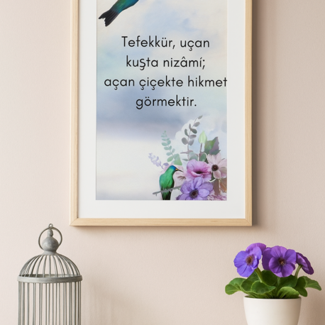Tefekkür Poster 