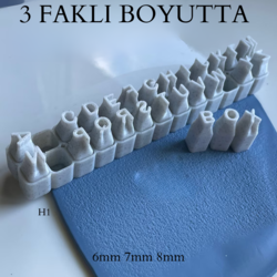 Polimer Kil Kesici ( Harfler )