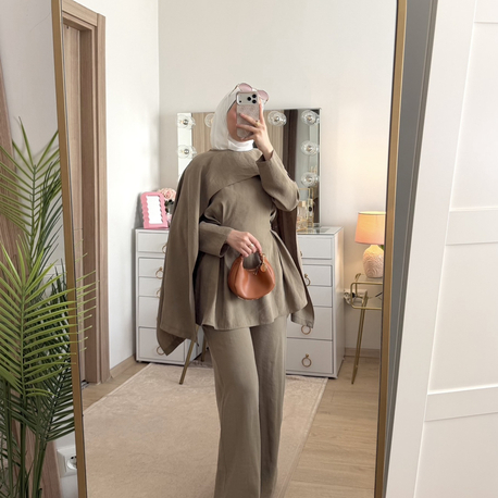 Tencel kumaş ikili takım 