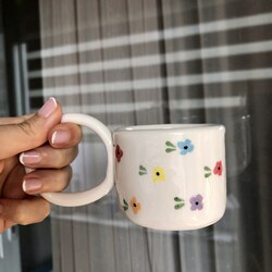 Çiçekli Mug