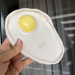Egg seramik tabak