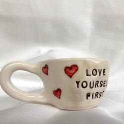 Love yourself first Mug