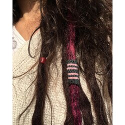 blue&pink makrome boncuk