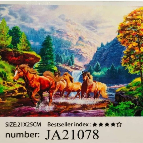 5D Yapışan Boncuk Goblen Mozaik Tablo Pano 21*25 cm 