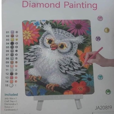 5D Yapışan Boncuk Goblen Mozaik Tablo Pano 21*25 cm Yaşam Ağacı