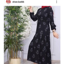 3 katlı elbise 