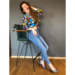 Mavi _ Slim Fit _ Paça Detaylı _ Jean Pantolon