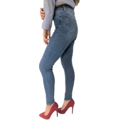 Mavi _ Taşlanmış _ Slim Fit _ Jean Pantolon
