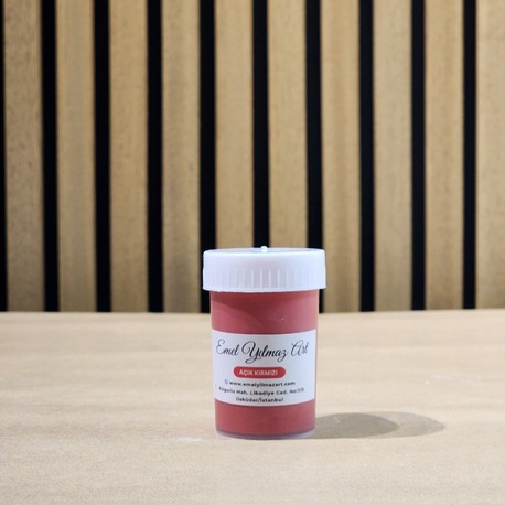 Açık Kırmızı Sır Altı Boyası 60 ml
