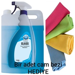 Konsantre Cam Temizleme Maddesi ProHijyen  5Lt (Cam Bezi HEDİYELİ)
