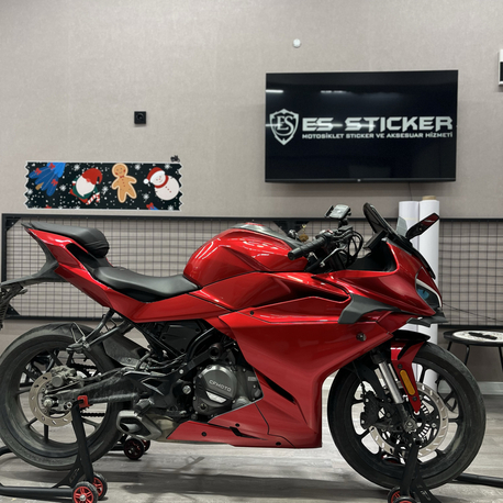SR 250 CANDY RED KAPLAMA 