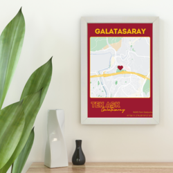 Galatasaray Stadyum Tablo | 21x30cm