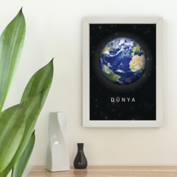 Dünya Tablosu| 21x30cm