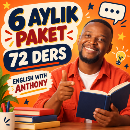 6 Aylık İngilizce Paketi – Haftada 3 Ders
