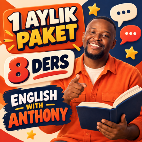 1 Aylık İngilizce Paketi – Haftada 2 Ders ⭐⭐⭐