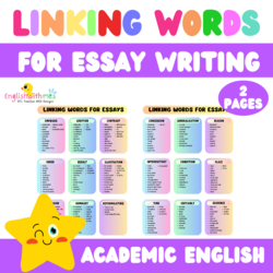 Linking Words for Essays