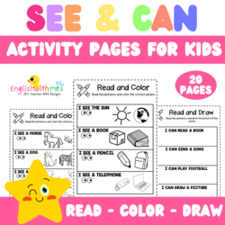 See & Can Activity Pages