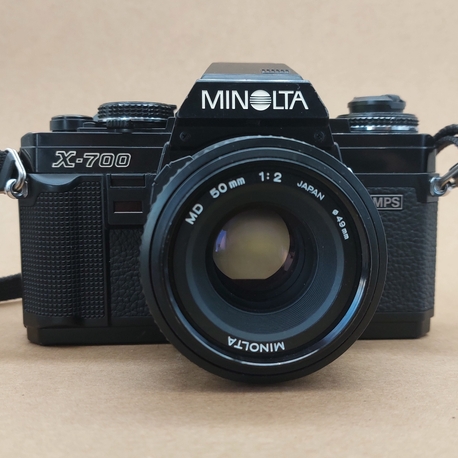 Minolta X700 - Minolta Rokkor MD 50mm f2