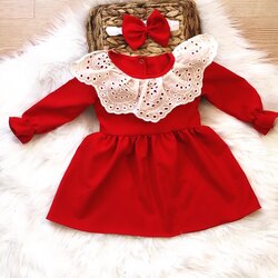 ❤️FRANSIZ  DANTELLİ KOKOŞ ELBİSE BANDAN❤️