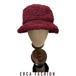 Bordo Bucket Şapka