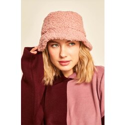 Pembe Bucket Şapka