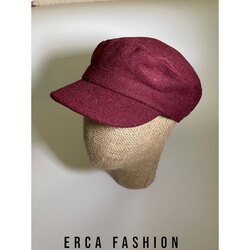 KAŞE BORDO SİPERLİ ŞAPKA