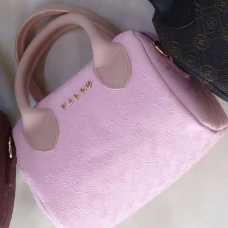 Muadil Vakko Logo Baskı Pembe