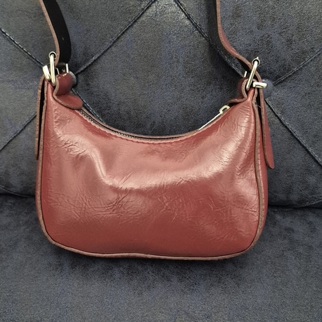Candy Baget Çanta Bordo K. Rugan