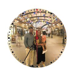 kişiye özel fotoğraflı saat 