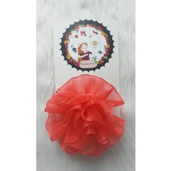 Mercan Rengi Organze Top Toka