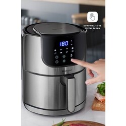 Homend Airfryday 2502h 8 Farklı Program, Dokunmatik Ekran, 5l Airfryer