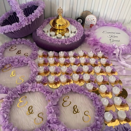 Lavender Dream – Henna-Set für die Braut | EW-292645