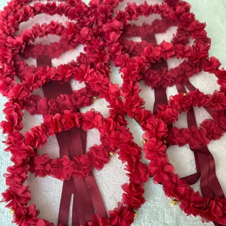 Lasergeschnittenes, florales Brautjungfern-Tamburin | EW-292671